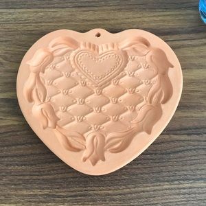 🔻Vintage cotton press heart cookie mold
